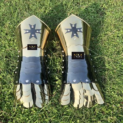 Medieval Knight Gauntlets Armour Fuctional Armor Cosplay LARP Armor