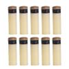 Alvinlite 10Pcs Billiard Cue Tips 12/13mm Snooker Pool Cue Tip Replacement Screw-on Replacement Tips with Pool Cue Stick Ferrules for Snooker Pool Cues -03 (11mm) view 1