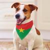 Burkina Faso Flag Dog Bandana Pet Bib Dog Scarf Pet Holiday Supplies view 3