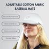 Shape28 Lightweight EMF Protection Silver Liner Cap Unisex Hat with USPF50 Shield WiFi Blocker Shield Protection Baseball Caps Color White with Reflective Strip view 2