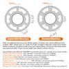 IWONDER Cloud Wheel Discovery 105mm for Backfire Zealot/Backfire Zealot S Boards Patented Damping Foam Core All Terrain Off Road Skateboard Wheels and Pulley Conversion Kit view 4