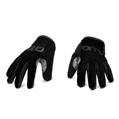 woom TENS Bike Gloves, Childs & Youth Bicycle Full Finger Protection with Grip for Road Cycling & Mountain Biking (Boys & Girls) - Black - 5