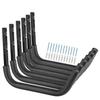 Heavy Duty Kayak Storage Racks, 15 Inch Wall Mount Garage Hooks for Kayak, Canoe, Surfboard, Paddle Board, SUP, Made of Square Low-Carbon Steel view 1