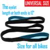 ACCSS Bike Bungee Tow Rope, All Bicycle Leash for Kids Adult Long Trip MTB & Cycling Pull Strap (Black) AC429 view 3