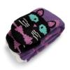BambooMN Animal Thermal Crew Socks, Black Cat, 1 Pair, Size S/M view 3