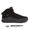 AND1 Pulse 2.0 Mens Basketball Shoes, Indoor or Outdoor, Street or Court - Black/Black, 9 Medium view 2