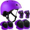 Adjustable Helmet for Ages 5-16 Kids Toddler Boys Girls Youth,Protective Gear with Elbow Knee Wrist Pads for Multi-Sports Skateboarding Bike Riding Scooter Inline skatings Longboard Roller Skate view 1