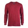 Men's Classic Waffle-Knit Medium Weight Thermal Top (M, Burg) view 1