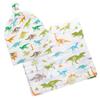 Stephen Joseph Blanket & Beanie Set, Dino view 1