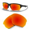 Littlebird4 Premium 1.5mm Polarized Replacement Lenses for Oakley Flak Beta OO9363 Sunglasses - MultiOptions (Fire Red Mirror) view 2
