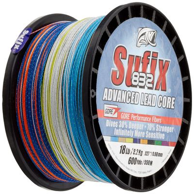 833 Lead Core 18 lb Metered - 600 Yds