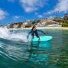 Wavestorm -Foam 5'6" Surfboard/Fish Swallow Tail Surfboard Soft Top for Beginners and All Surfing Levels Youth Complete Set Includes Leash and Multiple Fins view 2