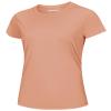 MAGCOMSEN SPF Shirt Women Quick Dry Rashguard Womens Short Sleeve Athletic Tops Crew Neck Tshirts Swim Hiking Shirts Apricot, L view 1