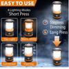 LED Camping Lantern Rechargeable, 1800LM, 4 Light Modes, 4400mAh Power Bank, IP44 Waterproof, Perfect Lantern Flashlight for Hurricane, Emergency, Power Outages, Home and More, with USB Cable (2 Pack) view 2