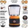 LED Camping Lantern Rechargeable, 1800LM, 4 Light Modes, 4400mAh Power Bank, IP44 Waterproof, Perfect Lantern Flashlight for Hurricane, Emergency, Power Outages, Home and More, with USB Cable (2 Pack) view 3