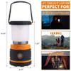 LED Camping Lantern Rechargeable, 1800LM, 4 Light Modes, 4400mAh Power Bank, IP44 Waterproof, Perfect Lantern Flashlight for Hurricane, Emergency, Power Outages, Home and More, with USB Cable (2 Pack) view 4