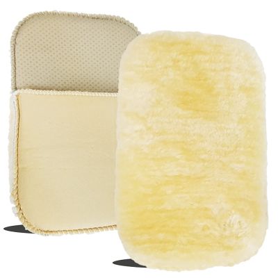 2 Pcs Shoes Polishing Gloves Multifunctional Leather Shoe Polishing Cleaning Cloth Portable Soft Plush Shoes Shine Cloth Handheld Shoe Wipe Gloves for Dusting Polishing and Cleaning Random Color