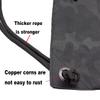 HOLYLUCK Drawstring Backpack Bag Sport Gym Sackpack (black camo) view 3