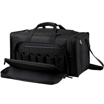 ELQ Tactical Gun Bag Outdoor Range Bag Shooting Duffle Bags with Magazine Slots Multiple Compartments for Handguns and Ammo