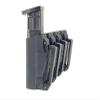 eAMP Enforcer fits Sig Sauer 250/320 Full 9mm, S&W M&P 9mm/40, Springfield Armory XDM, Sig Sauer P229 9mm Quad Magazine Pouch - MagP0462 (Modern Brushed, Belt Loop 2-1/4"x5/16) view 2