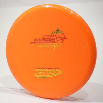 Innova Star Invader Disc Golf Putter & Approach Disc, Pick Color/Weight [Stamp & Exact Color May Vary] Orange 170-172 Grams