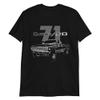 1971 Chevy K20 Custom 20 Pickup Truck Owner Short-Sleeve Unisex T-Shirt Black view 1