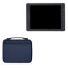 BoxWave Case Compatible with DJI CrystalSky Monitor (7.85 in) - Hard Shell Briefcase, Slim Messenger Bag Briefcase Cover Side Pockets for DJI CrystalSky Monitor (7.85 in) - Navy view 1
