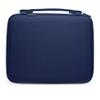 BoxWave Case Compatible with DJI CrystalSky Monitor (7.85 in) - Hard Shell Briefcase, Slim Messenger Bag Briefcase Cover Side Pockets for DJI CrystalSky Monitor (7.85 in) - Navy view 3