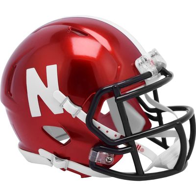 Riddell Nebraska Cornhuskers NCAA Flash Alternative Speed Mini Football Helmet