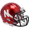 Riddell Nebraska Cornhuskers NCAA Flash Alternative Speed Mini Football Helmet view 1