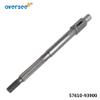 OVERSEE 57610-93900 Propeller Shaft for Suzuki 2T 4T 15HP 9.9HP Outboard Motor 57610-93901 57600-90L00 view 2
