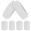 ASTER 6pcs Headband Wristband Set, Including 2pcs Sports Headband and 4pcs Wristband Sports Band Colorful Striped Sweatband for Men and Women Basketball Soccer Yoga Badminton Tennis Volleyball Golf view 1
