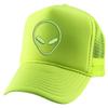 ALLNTRENDS Alien Trucker Hat Embroidered Cool Graphic Adjustable Cap (Neon) view 1