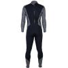 Aqualung Men's AquaFlex Dive Wetsuit - Flexible 4-Way Stretch Neoprene Full Suit w/Powertex Knee Protection for Scuba Diving, Black/Chine Gray, X-Large, 3mm view 2
