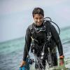 Aqualung Men's AquaFlex Dive Wetsuit - Flexible 4-Way Stretch Neoprene Full Suit w/Powertex Knee Protection for Scuba Diving, Black/Chine Gray, X-Large, 3mm view 4