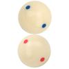 Champion 2-1/4" Billiard Practice Training Pool Cue Ball (6 Blue Dot + 6 Red Dot) view 2