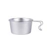 VINTAGE INOX Vintage Deep Sierra Cup, 16.9 fl oz (500 ml), Made in Japan, Outdoor, Camping, Glamping, Veramping, Aging, Unbreakable, Dishwasher Safe, Silver view 1