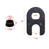 CATAZER Bike Tubeless Presta Air Valve Stem Replacement Kit with Valve Core Remover Tool and Washer 2 Pieces (80mm,Black) view 3