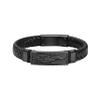 Minicremation Cremation Urn Bracelet for Ashes Masonic Pattern Braided Leather Memorial Bangle Ashes Locket Keepsake Cremation Jewelry for Men(Black 20cm) view 1