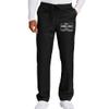 TEEAMORE Custom Emroidered Medical Scrub Cargo Pant Add Your Embroidery Name Text Unisex Adult Scrub Pant Black view 1