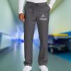 TEEAMORE Custom Emroidered Medical Scrub Cargo Pant Add Your Embroidery Name Text Unisex Adult Scrub Pant Pewter view 2