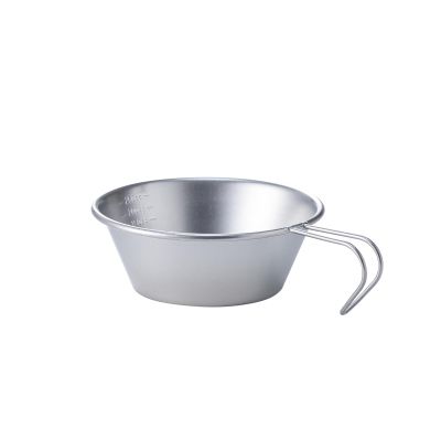 VINTAGE INOX Vintage Sierra Cup, Made in Japan, Outdoor, Camping, Glamping, Veramping, Aging, Unbreakable, Dishwasher Safe, Silver, 8.5 fl oz (250 ml)
