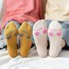 Cotton high-end Women's Boat Socks Animal Embroidery Slippers Socks 6 Colors cat Funny Ankle Socks Casual Invisible Socks view 3