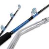 Fiblink 2 Piece Bent Butt Rod Saltwater Offshore Heavy Trolling Fishing Rod Big Game Conventional Boat Fishing Roller Rod Pole 5'6" view 1