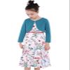 Bonny Billy Girls' Long Sleeve Knit Bolero Cardigans Jacket Cover Up Sweater 4-5 Years Dark Green view 2