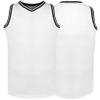 Blank Basketball Jersey Reversible Men's Mesh Athletic Sports Shirts Training Practice S-3XL (Small, White) view 1