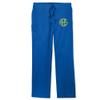 TEEAMORE Custom Emroidered Medical Scrub Cargo Pant Add Your Embroidery Name Text Unisex Adult Scrub Pant Royal view 4