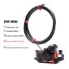 HWWH Hydraulic Disc Brake for Electric Scooters Front Rear Disc Brake Kit for 11/13 inch Electric Scooter Adults view 3