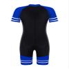 Loodgao Kids Boys Girls One Piece Rash Guard Swimsuit Boyleg Shorty Wetsuit UPF 50+ Water Sport Bathing Suit Blue 6 view 2