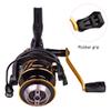 KATUYSHA Spinning Fishing Reels - Fishing Reel Carbon Fiber Drag Aluminum Spool Saltwater Carp Fishing Spinning Reel - Black 5000 view 4